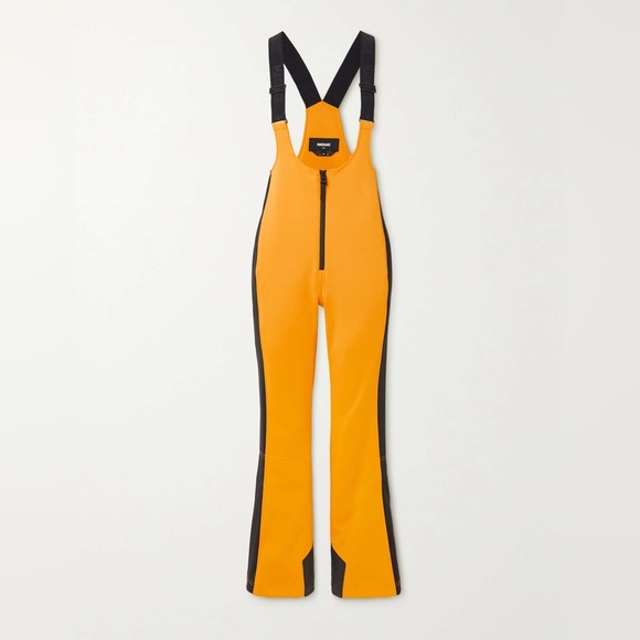 MACKAGE Gia color-block stretch salopettes - Yellow-Size:S - Picture 1 of 8